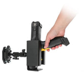 Brodit holder universal scanner pistol grip - Forklift mounting set max 72 mm